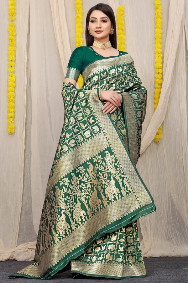 GREEN_ZARI_WORK_PATOLA_SILK_SAREE